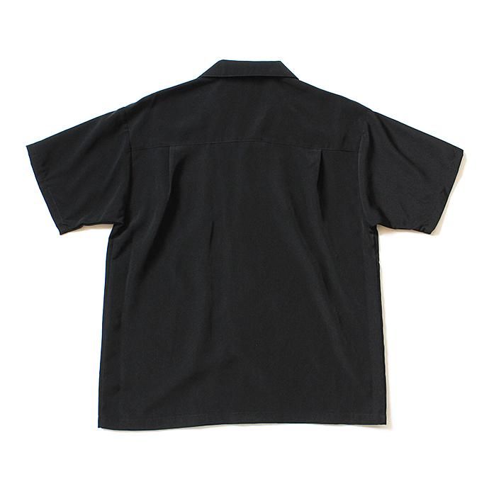 133599220 CalTop / 3003 オープンカラーシャツ - Black 02