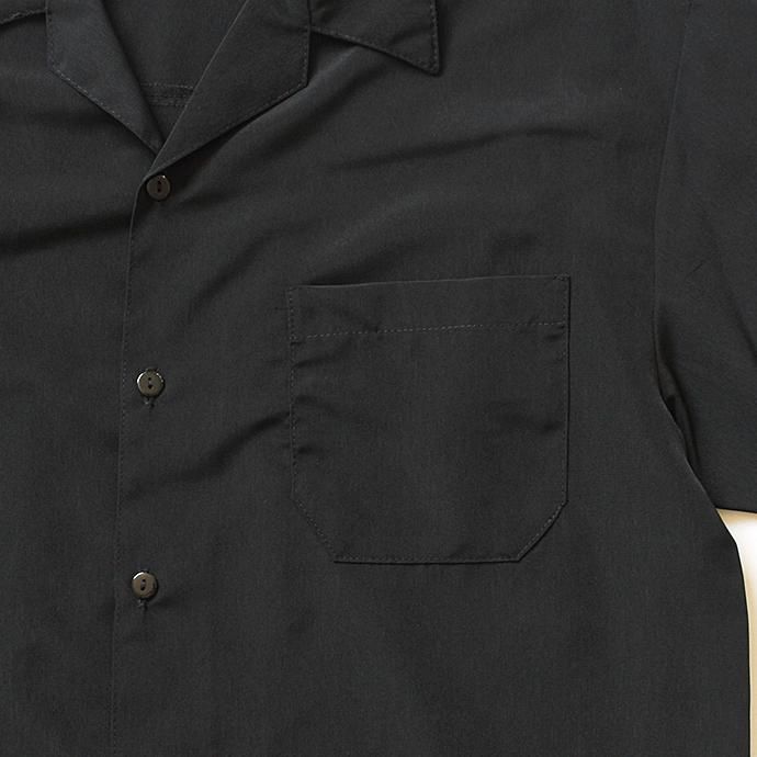 133599220 CalTop / 3003 オープンカラーシャツ - Black 02