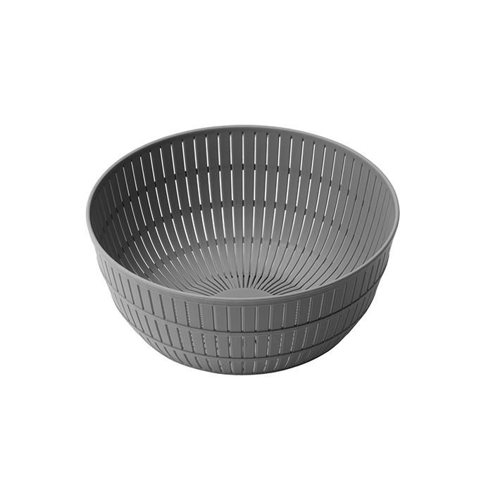 133931723 like-it / Colander & Bowl 米とぎにも使えるザルとボウル - グレー 02