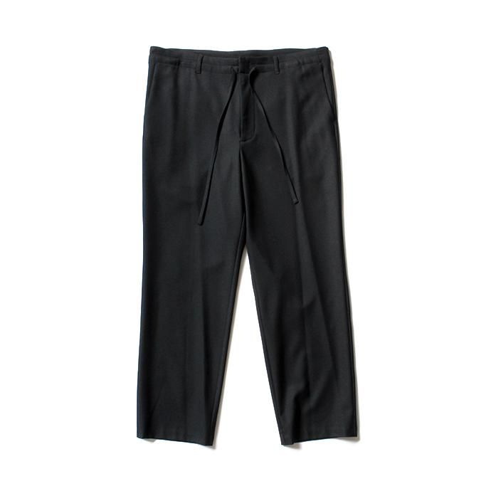 134426255 THEE(シー)/ high-rise easy slacks ハイウエストイージースラックス AN-PT-01 Black 02