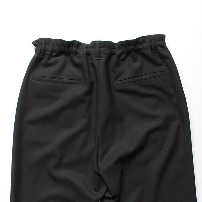 134426255 THEE(シー)/ high-rise easy slacks ハイウエストイージースラックス AN-PT-01 Black 02