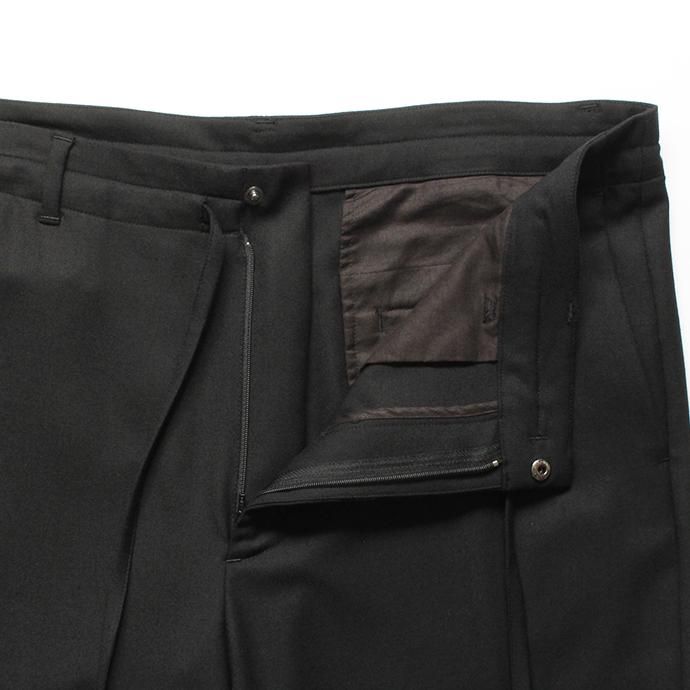 134426255 THEE(シー)/ high-rise easy slacks ハイウエストイージースラックス AN-PT-01 Black 02