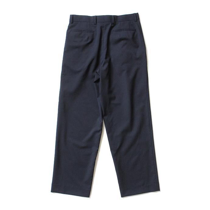 134426678 THEE(シー)/ high-rise wide trousers ハイウエストワイドトラウザーズ WT-PT-02 Navy 02