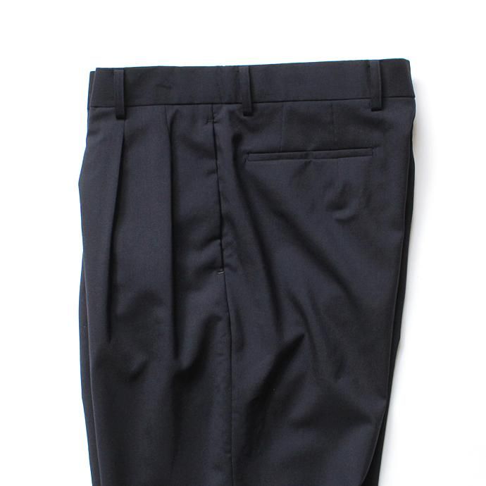 134426678 THEE(シー)/ high-rise wide trousers ハイウエストワイドトラウザーズ WT-PT-02 Navy 02