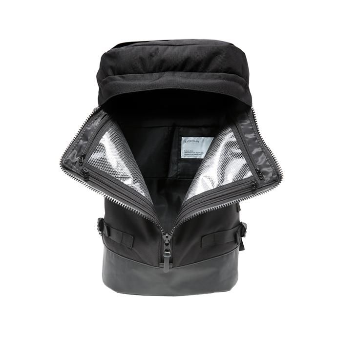 134473248 EVERYMAN / Hideout Pack ハイドアウトパック Black 02