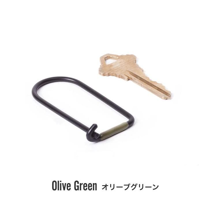117199463 Craighill / Wilson Keyring - Carbon Black Enameled ウィルソンキーリング カーボンブラック エナメル 全7色 02