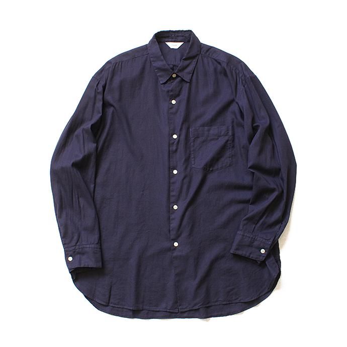 127467155 THEE(シー)/ CM-SH-06 wide shirts - PURPLE ワイドシャツ パープル 01