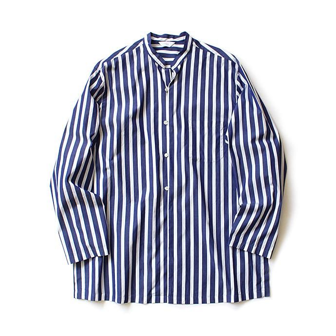 127467155 THEE(シー)/ CM-SH-07 china shirts - STRIPE チャイナシャツ ストライプ 01