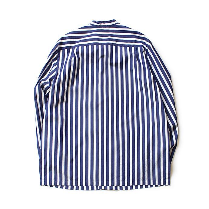 127467155 THEE(シー)/ CM-SH-07 china shirts - STRIPE チャイナシャツ ストライプ 02