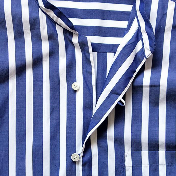 127467155 THEE(シー)/ CM-SH-07 china shirts - STRIPE チャイナシャツ ストライプ 02