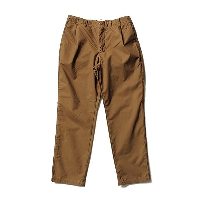 134608106 STILL BY HAND / PT0683 コットンテーパードパンツ - Beige 01