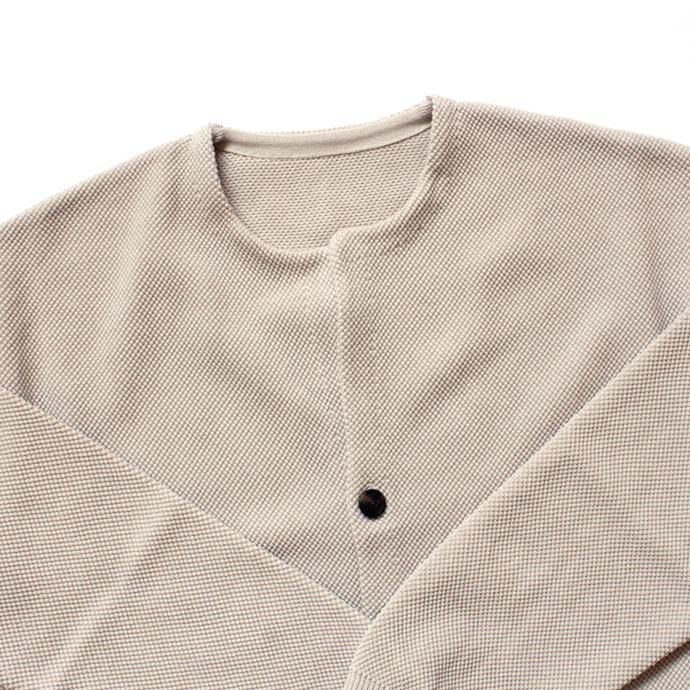 134654421 crepuscule / moss stitch cardigan 鹿の子編みカーディガン 1803-002 Oatmeal<img class='new_mark_img2' src='//img.shop-pro.jp/img/new/icons47.gif' style='border:none;display:inline;margin:0px;padding:0px;width:auto;' /> 02