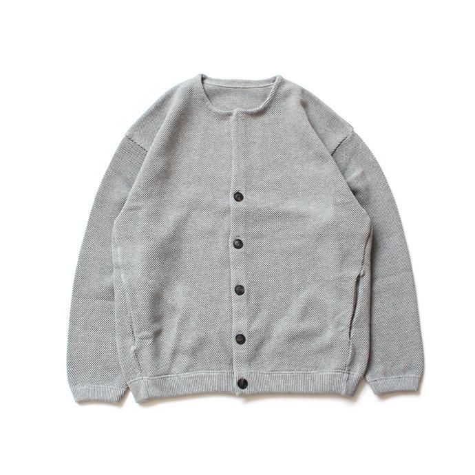 134654459 crepuscule / moss stitch cardigan 鹿の子編みカーディガン 1803-002 Gray<img class='new_mark_img2' src='//img.shop-pro.jp/img/new/icons47.gif' style='border:none;display:inline;margin:0px;padding:0px;width:auto;' /> 01