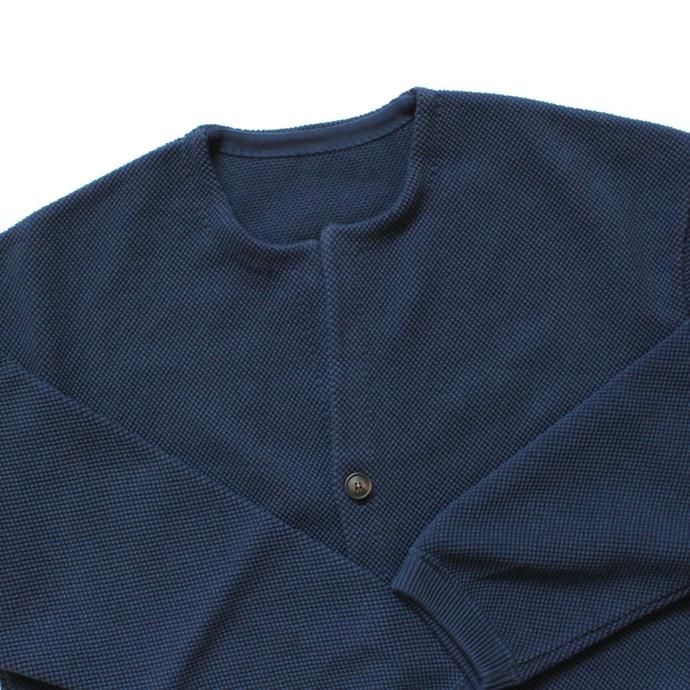 134654467 crepuscule / moss stitch cardigan 鹿の子編みカーディガン 1803-002 Blue<img class='new_mark_img2' src='//img.shop-pro.jp/img/new/icons47.gif' style='border:none;display:inline;margin:0px;padding:0px;width:auto;' /> 02