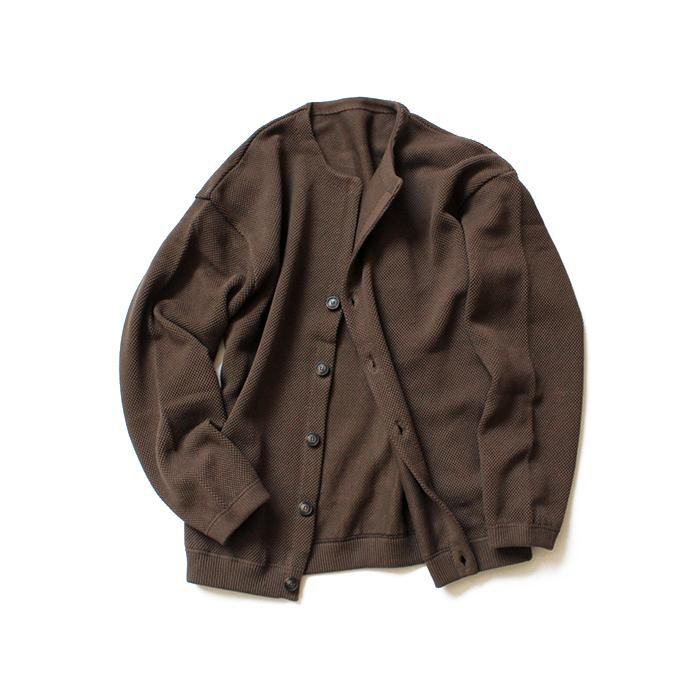 134654486 crepuscule / moss stitch cardigan 鹿の子編みカーディガン 1803-002 Brown<img class='new_mark_img2' src='//img.shop-pro.jp/img/new/icons47.gif' style='border:none;display:inline;margin:0px;padding:0px;width:auto;' /> 02