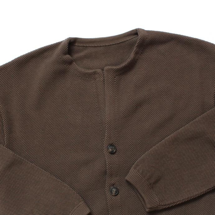 134654486 crepuscule / moss stitch cardigan 鹿の子編みカーディガン 1803-002 Brown<img class='new_mark_img2' src='//img.shop-pro.jp/img/new/icons47.gif' style='border:none;display:inline;margin:0px;padding:0px;width:auto;' /> 02