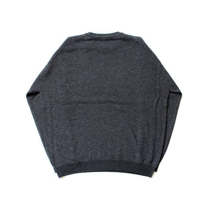 134663872 crepuscule / wool waffle crewneck P/O ウールワッフルクルーネックプルオーバー 1803-007 C.Gray<img class='new_mark_img2' src='//img.shop-pro.jp/img/new/icons47.gif' style='border:none;display:inline;margin:0px;padding:0px;width:auto;' /> 02