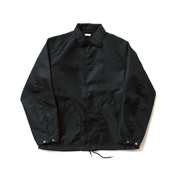 134731082 blurhms / Heavy Nylon Twill Coaches Jacket - Black BHS-18AW014<img class='new_mark_img2' src='//img.shop-pro.jp/img/new/icons47.gif' style='border:none;display:inline;margin:0px;padding:0px;width:auto;' /> 01