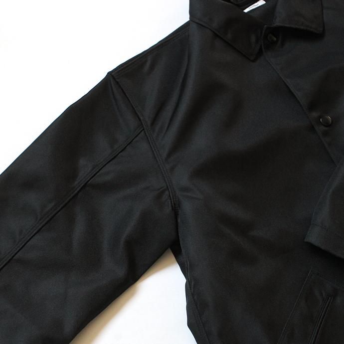 134731082 blurhms / Heavy Nylon Twill Coaches Jacket - Black BHS-18AW014<img class='new_mark_img2' src='//img.shop-pro.jp/img/new/icons47.gif' style='border:none;display:inline;margin:0px;padding:0px;width:auto;' /> 02
