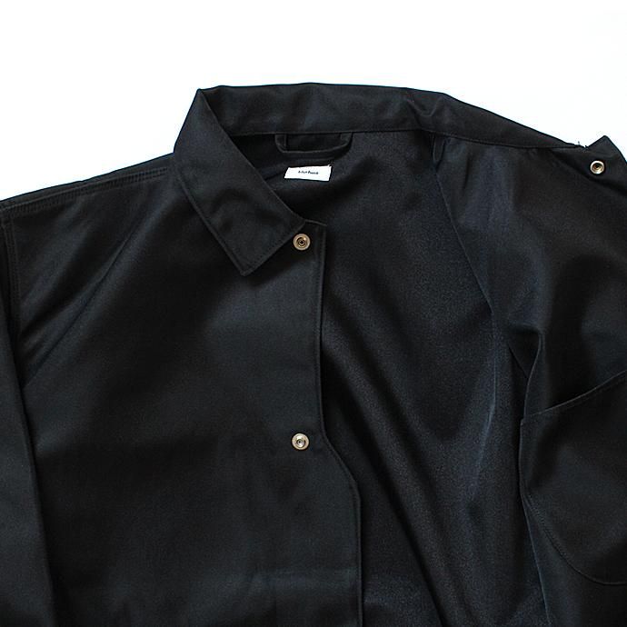134731082 blurhms / Heavy Nylon Twill Coaches Jacket - Black BHS-18AW014<img class='new_mark_img2' src='//img.shop-pro.jp/img/new/icons47.gif' style='border:none;display:inline;margin:0px;padding:0px;width:auto;' /> 02