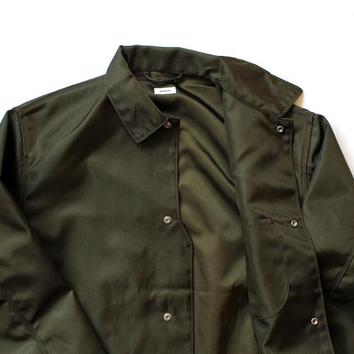 134731123 blurhms / Heavy Nylon Twill Coaches Jacket - Olive BHS-18AW014 02