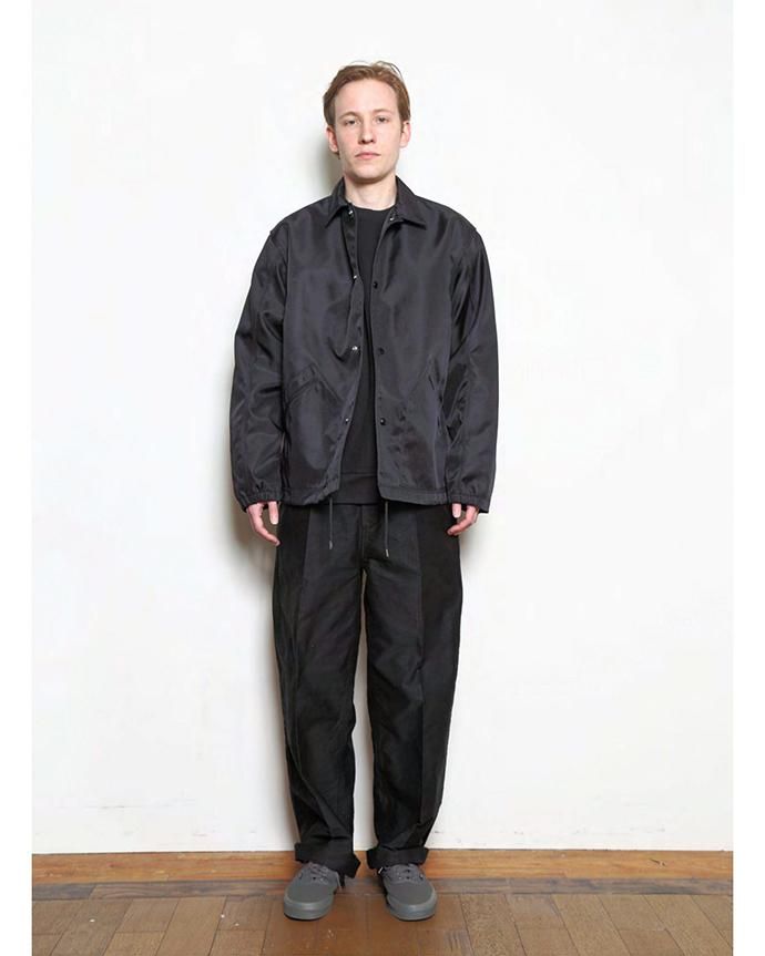 134731123 blurhms / Heavy Nylon Twill Coaches Jacket - Olive BHS-18AW014 02
