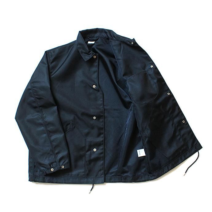 134731174 blurhms / Heavy Nylon Twill Coaches Jacket - Navy BHS-18AW014<img class='new_mark_img2' src='//img.shop-pro.jp/img/new/icons47.gif' style='border:none;display:inline;margin:0px;padding:0px;width:auto;' /> 02