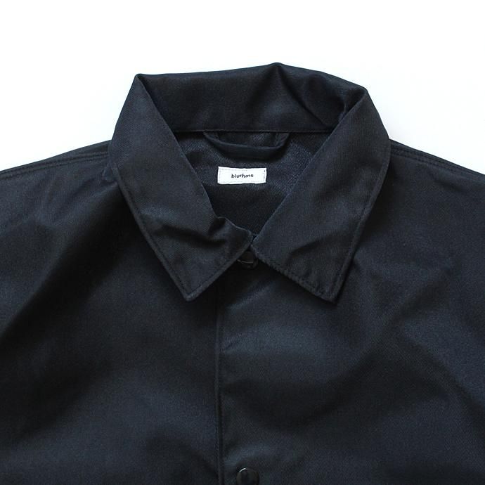 134731174 blurhms / Heavy Nylon Twill Coaches Jacket - Navy BHS-18AW014<img class='new_mark_img2' src='//img.shop-pro.jp/img/new/icons47.gif' style='border:none;display:inline;margin:0px;padding:0px;width:auto;' /> 02
