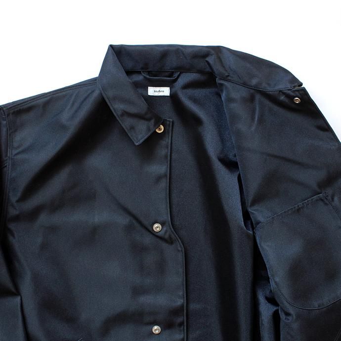134731174 blurhms / Heavy Nylon Twill Coaches Jacket - Navy BHS-18AW014<img class='new_mark_img2' src='//img.shop-pro.jp/img/new/icons47.gif' style='border:none;display:inline;margin:0px;padding:0px;width:auto;' /> 02