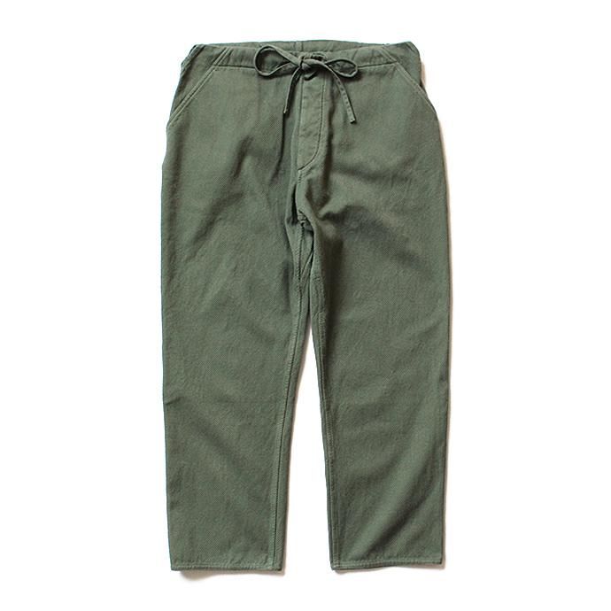 134731390 blurhms / Sashiko Judo Pants - Khaki BHS-18AW003 01