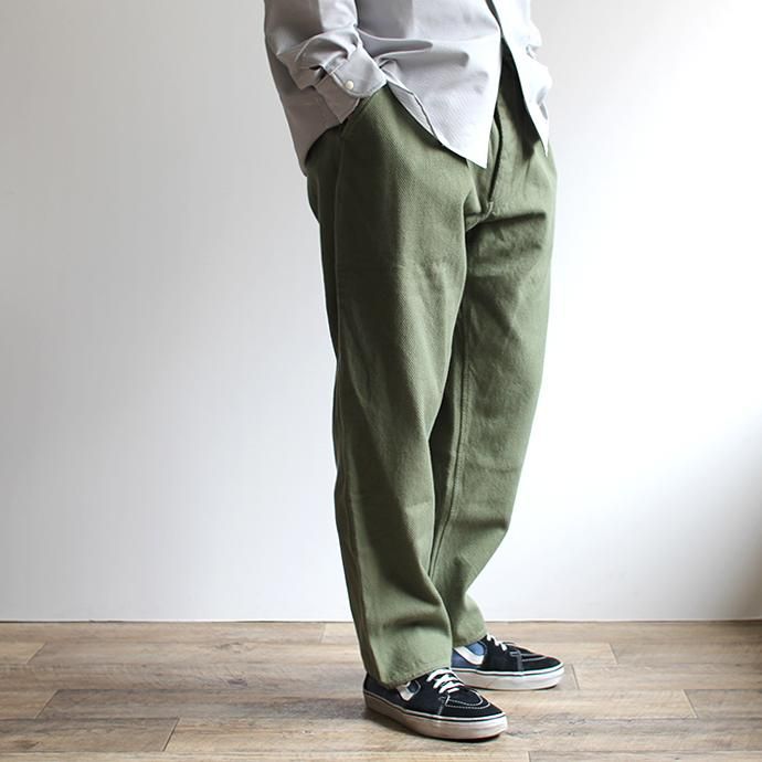 134731390 blurhms / Sashiko Judo Pants - Khaki BHS-18AW003 02