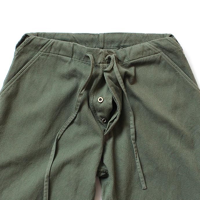134731390 blurhms / Sashiko Judo Pants - Khaki BHS-18AW003 02