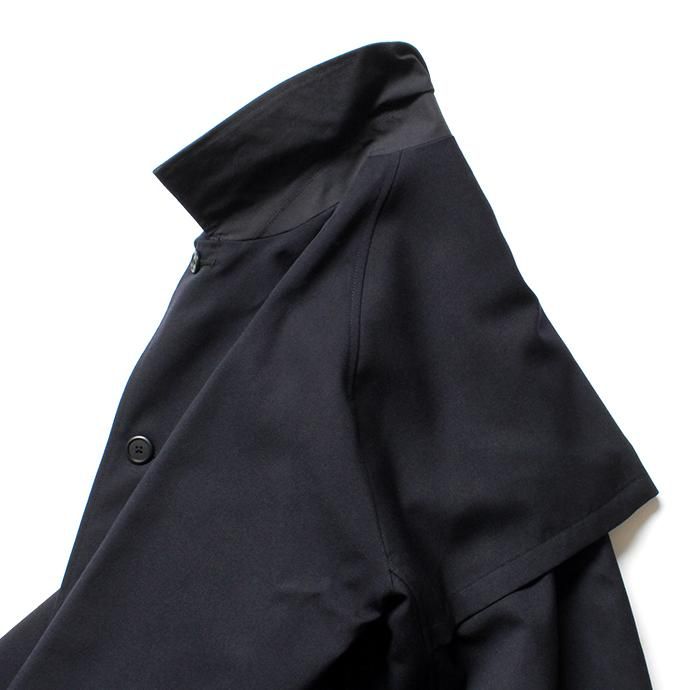 134894886 STILL BY HAND / CO0183 撥水リバーシブルコート - Navy/Navy 02