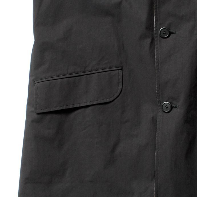 134896169 STILL BY HAND / CO0183 撥水リバーシブルコート - Grey Check/Black 02