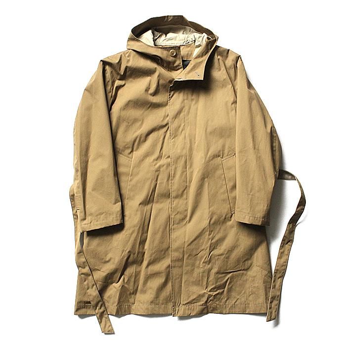 134898568 STILL BY HAND / シンサレートライナー付きフーデッドコート CO0783 - Beige 01