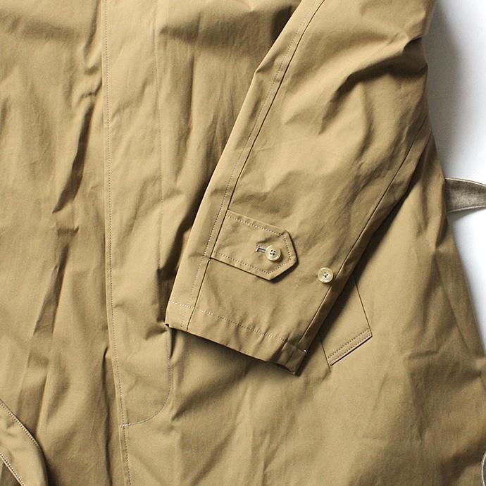 134898568 STILL BY HAND / シンサレートライナー付きフーデッドコート CO0783 - Beige 02