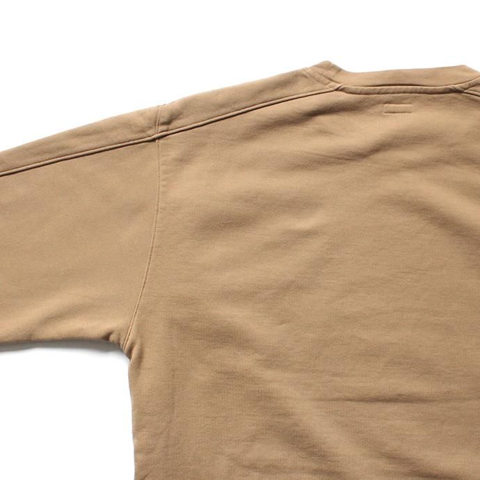 135104390 blurhms / High Density Sweat Side Zipper P/O BHS-18AW021 - Beige 02
