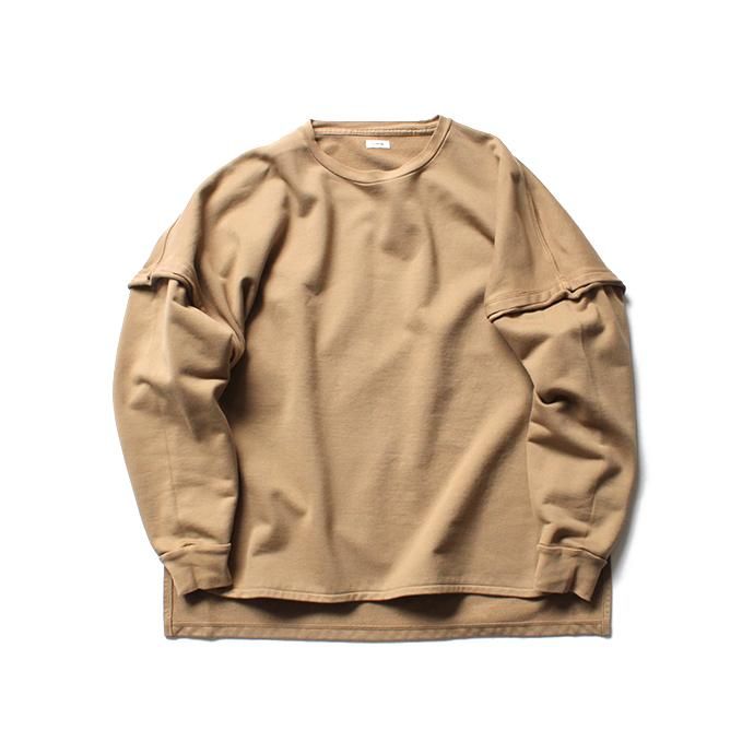135104680 blurhms / High Density Sweat Layer Sleeve P/O BHS-18AW023 - Beige 01