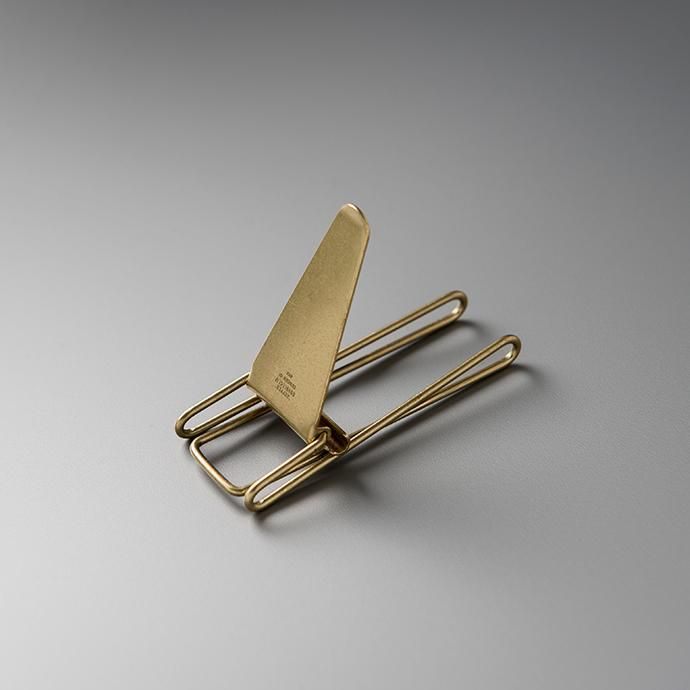135274810 CANDY DESIGN & WORKS / Hopper Double Clip CHW-01 ホッパー ダブルクリップ - Brass 02