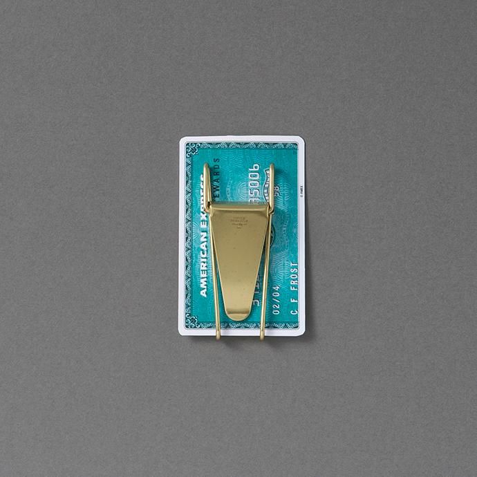 135274810 CANDY DESIGN & WORKS / Hopper Double Clip CHW-01 ホッパー ダブルクリップ - Brass 02