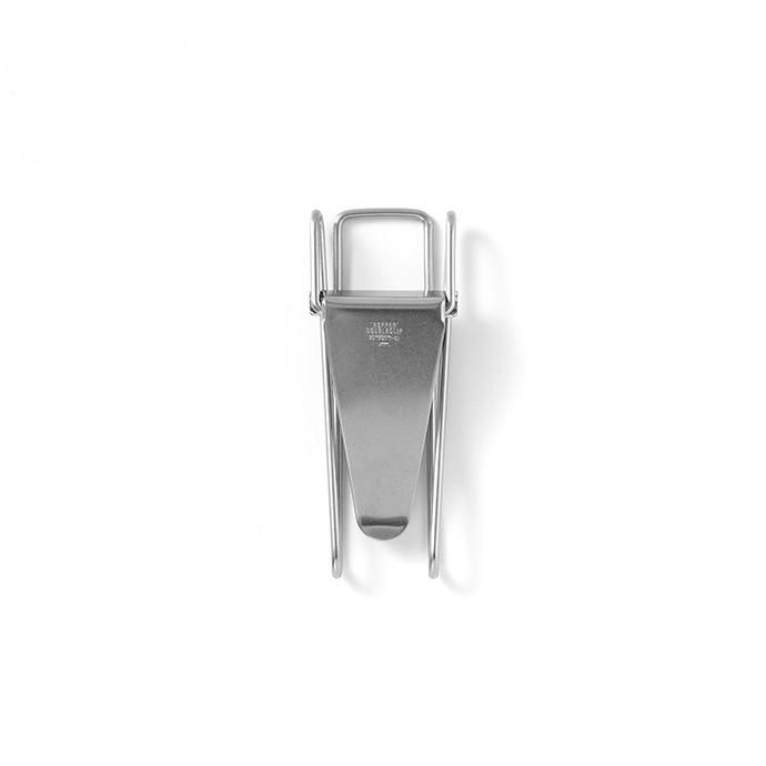 135274872 CANDY DESIGN & WORKS / Hopper Double Clip CHW-01 ホッパー ダブルクリップ - Nickel 01