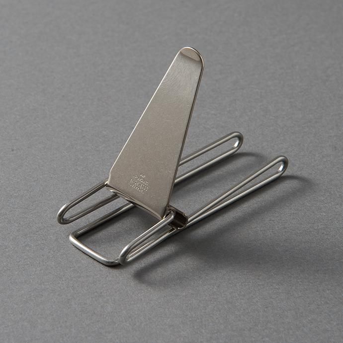 135274872 CANDY DESIGN & WORKS / Hopper Double Clip CHW-01 ホッパー ダブルクリップ - Nickel 02