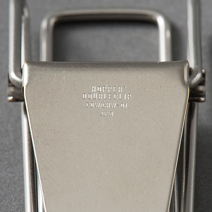 135274872 CANDY DESIGN & WORKS / Hopper Double Clip CHW-01 ホッパー ダブルクリップ - Nickel 02