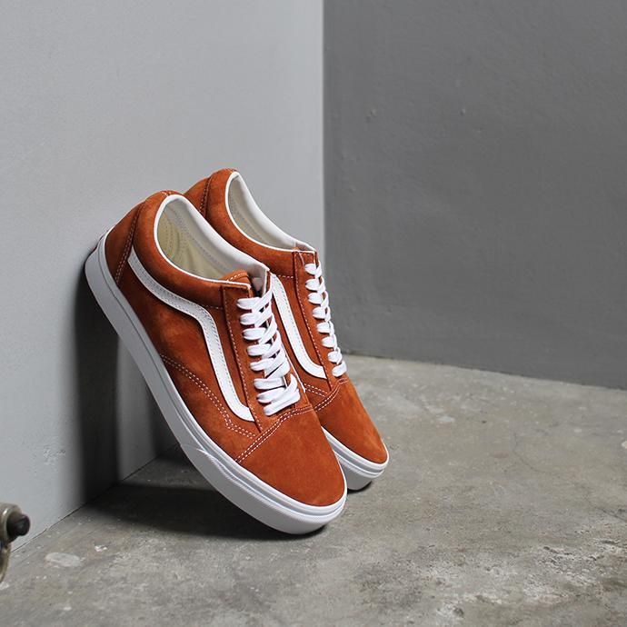 135439848 VANS / Pig Suede Old Skool - Leather Brown ヴァンズ スウェードオールドスクール VN0A38G1U5K 01