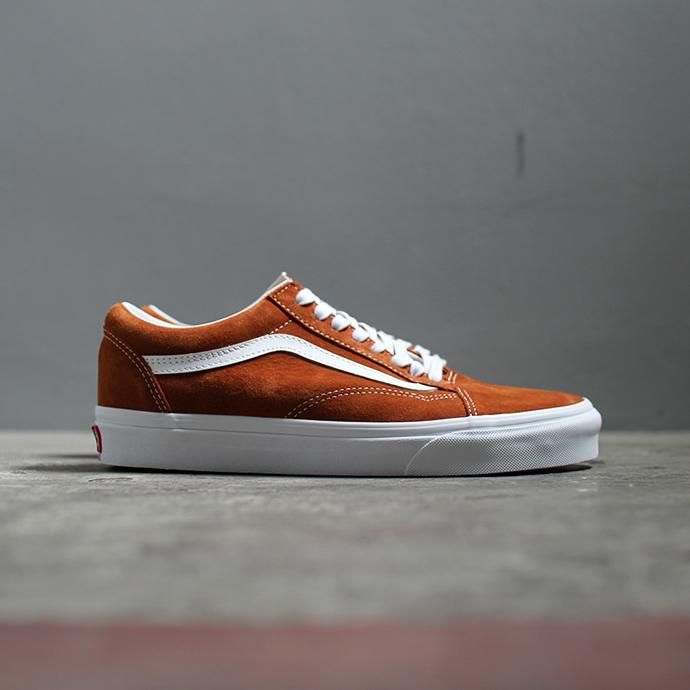 135439848 VANS / Pig Suede Old Skool - Leather Brown ヴァンズ スウェードオールドスクール VN0A38G1U5K 02