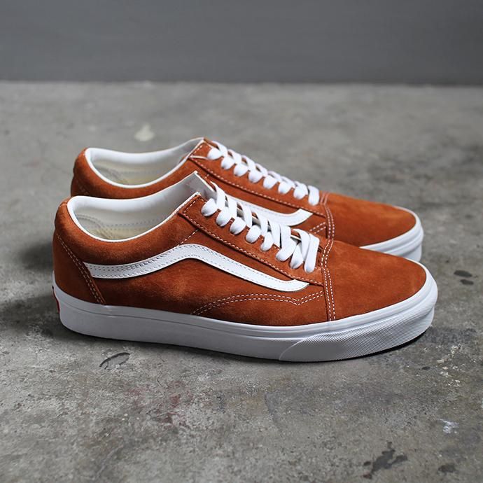 135439848 VANS / Pig Suede Old Skool - Leather Brown ヴァンズ スウェードオールドスクール VN0A38G1U5K 02