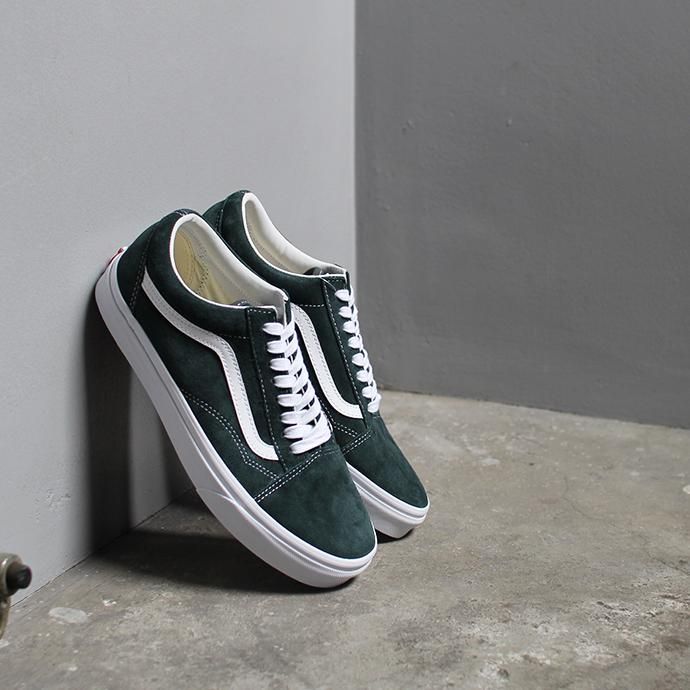 135439901 VANS / Pig Suede Old Skool - Darkest Spruce ヴァンズ スウェードオールドスクール VN0A38G1U5J 01