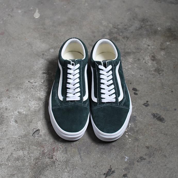 135439901 VANS / Pig Suede Old Skool - Darkest Spruce ヴァンズ スウェードオールドスクール VN0A38G1U5J 02