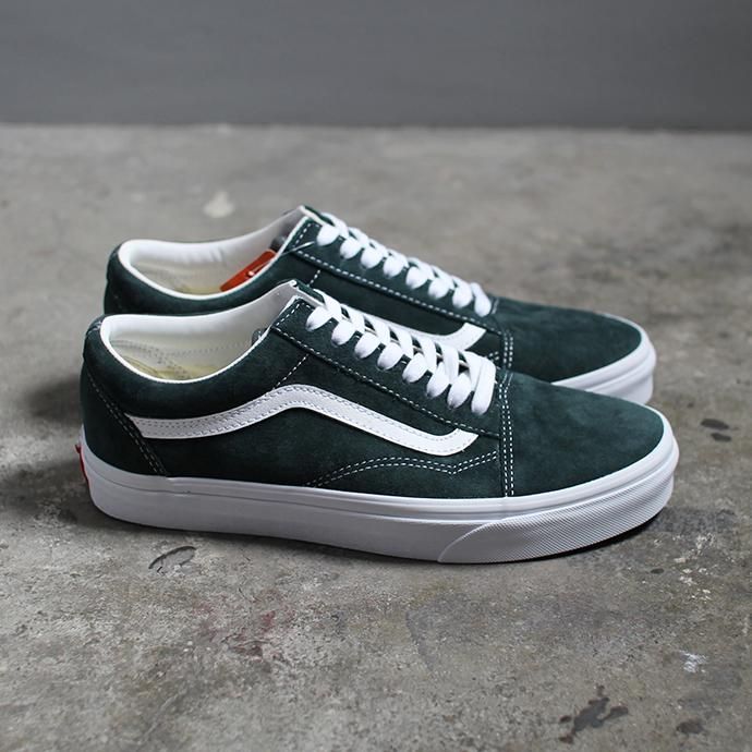 135439901 VANS / Pig Suede Old Skool - Darkest Spruce ヴァンズ スウェードオールドスクール VN0A38G1U5J 02