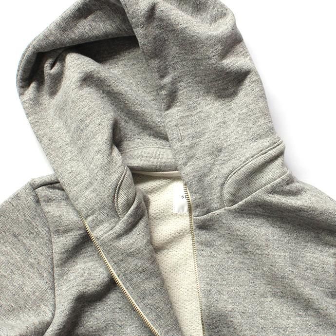135479841 STILL BY HAND / ジップフロント 度詰めスウェットパーカー CS0583 - Grey<img class='new_mark_img2' src='//img.shop-pro.jp/img/new/icons47.gif' style='border:none;display:inline;margin:0px;padding:0px;width:auto;' /> 02